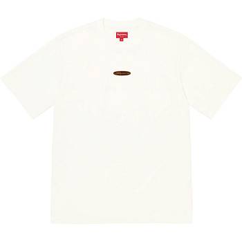Supreme Oval Logo S/S Top Sweaters White | MY339GL